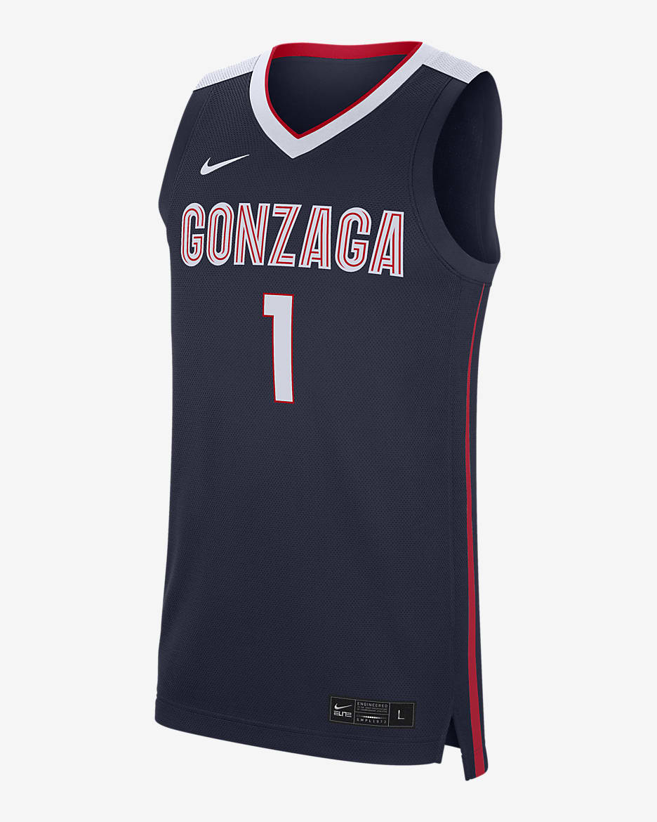 Nike Gonzaga Basketball good Jersey medium